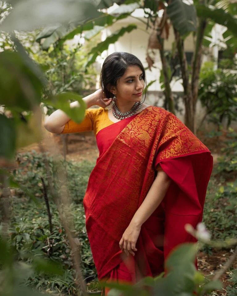 Kala Niketan Festive Wear Woven Art Silk Saree