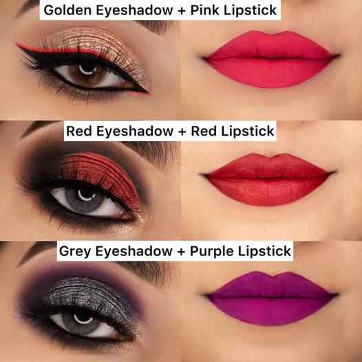 ✨Imported Waterproof 2 in 1 Eyeshadow and Lipstick Pack of 12 💛 & Get a FREE Painless Facial Hair Remover !