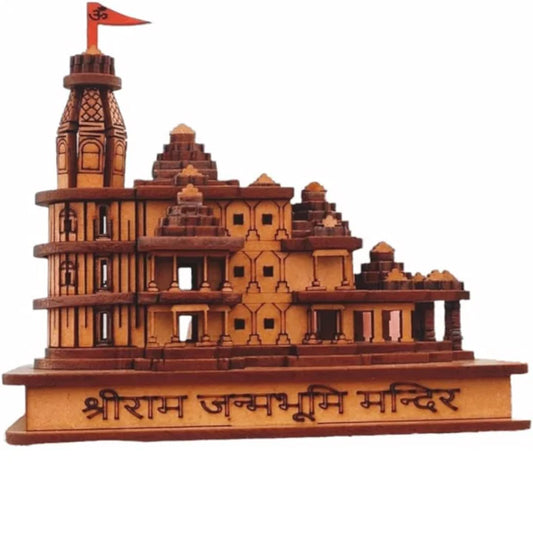 🙏Ayodhya Shri Ram Mandir 3D Wooden Temple (🌟FLAT 50% OFF🌟)