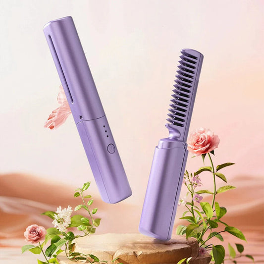 2 in 1 Wireless Hair Styling Comb ❤️For Both Men And Women❤️(4.9 ⭐⭐⭐⭐⭐ 91,625 REVIEWS)