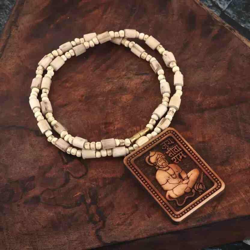 🙏✨100% Original 🌟Bageshwar Dham Hanuman Ji Tulsi Mala🌟🛒BUY 1 GET 1 FREE 🚚