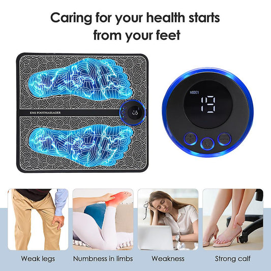 EMS FOOT MASSAGER MAT l Improve health pain relief | Relieve pressure on legs