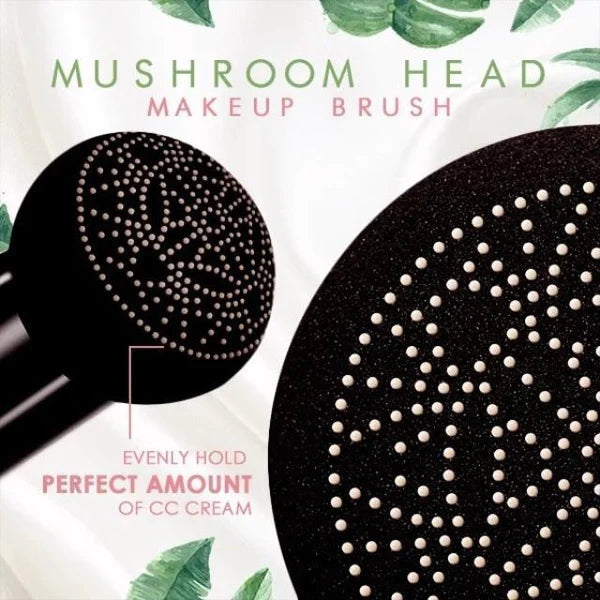 ❤️Waterproof CC Cream With Free Mushroom Head Makeup Brush  (4.9 ⭐⭐⭐⭐⭐ 95,519 REVIEWS)