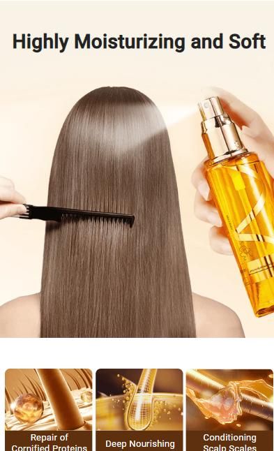 ✨Last Day Promotion 70% OFF - ✨ Imported Perfumed Hair Care Essential Oil Spray [ Repair Dry & Frizzy Hair ]