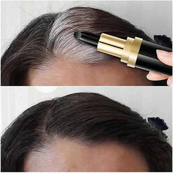💫Magic Hair Dye Pen🖌️ Instantly Modify Gray Hair Color💕(Black) 🔥For Both Men & Women🔥