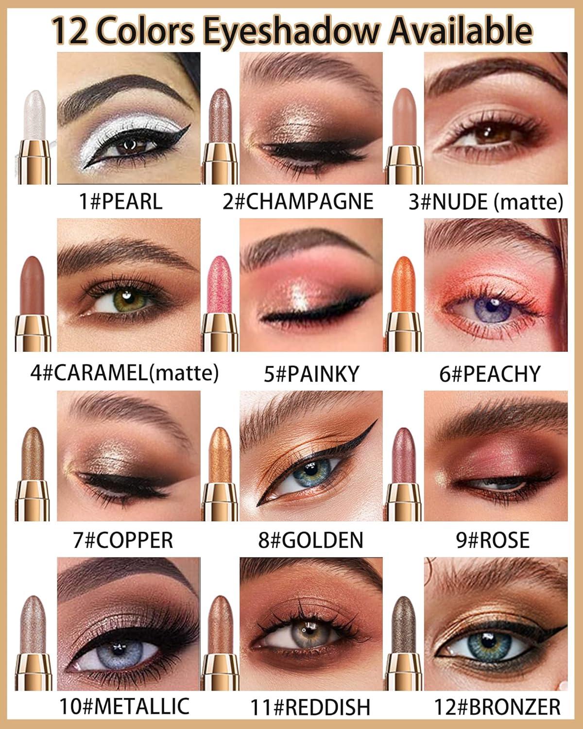 ✨Imported Waterproof Eyeshadow Pack of 12
