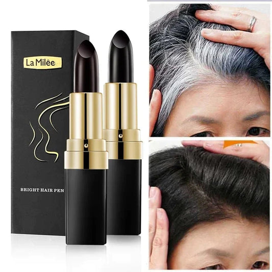 💫Magic Hair Dye Pen🖌️ Instantly Modify Gray Hair Color💕(Black) 🔥For Both Men & Women🔥