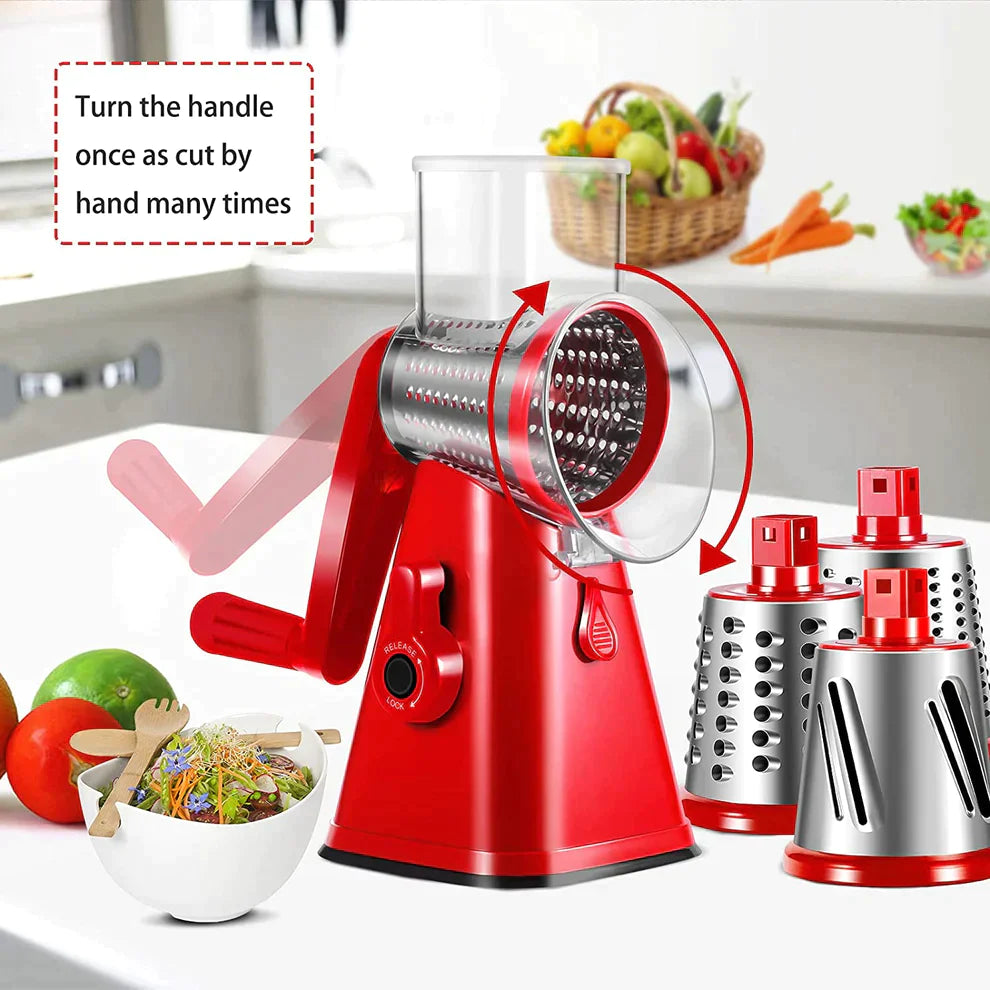 4 in 1 Multifunctional Vegetable Cutter, Slicer & Grater