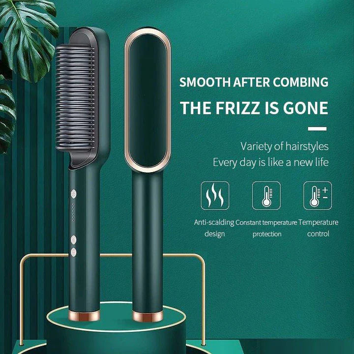 Professional Hair Straightener Brush Hair Comb Brush / Dryer/ Straightener/ Styler