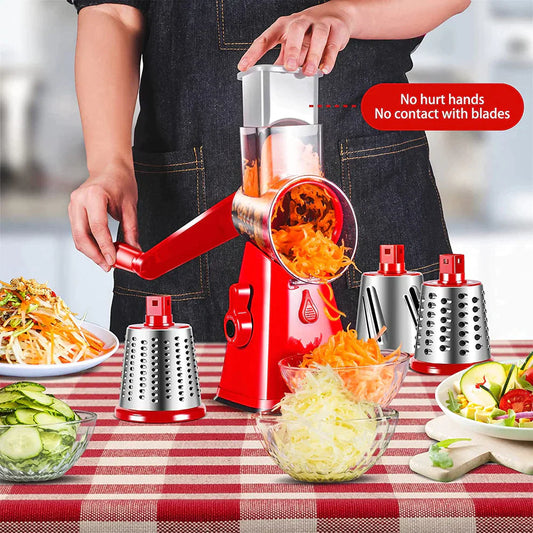 4 in 1 Multifunctional Vegetable Cutter, Slicer & Grater