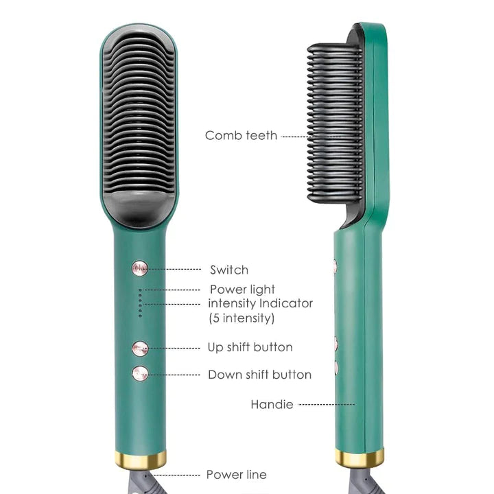 Professional Hair Straightener Brush Hair Comb Brush / Dryer/ Straightener/ Styler