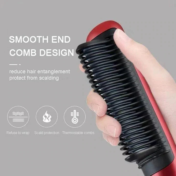 Professional Hair Straightener Brush Hair Comb Brush / Dryer/ Straightener/ Styler