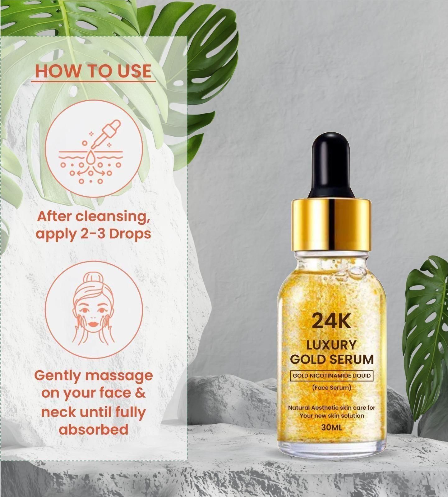 Original 24K Gold Face Serum - ❤️BUY 1 GET 1 Free❤️