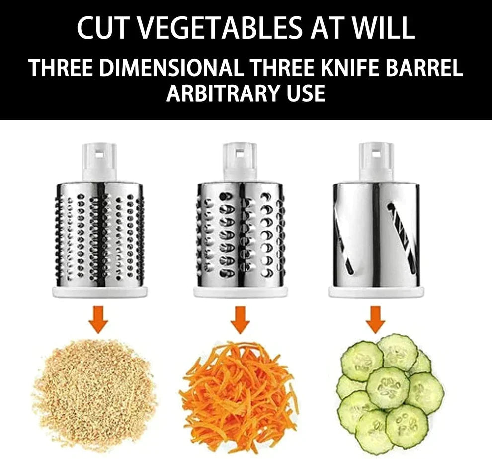 4 in 1 Multifunctional Vegetable Cutter, Slicer & Grater