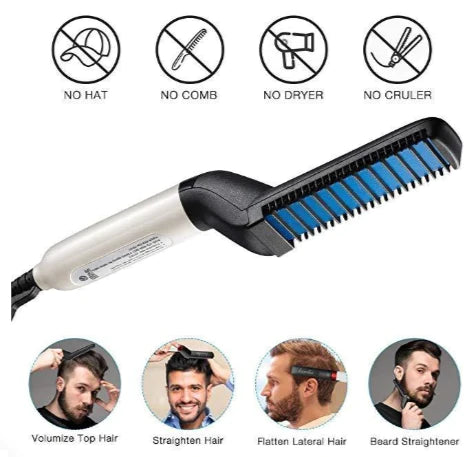 2 In 1 Hair & Beard Style Modeling Comb